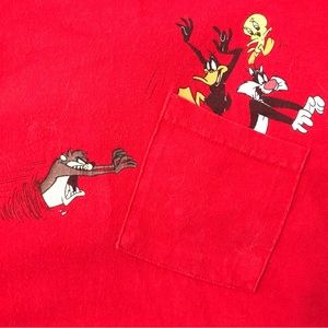 Vintage 1997 Warner Bro Classic Looney Tunes Collection T-Shirt. sz M